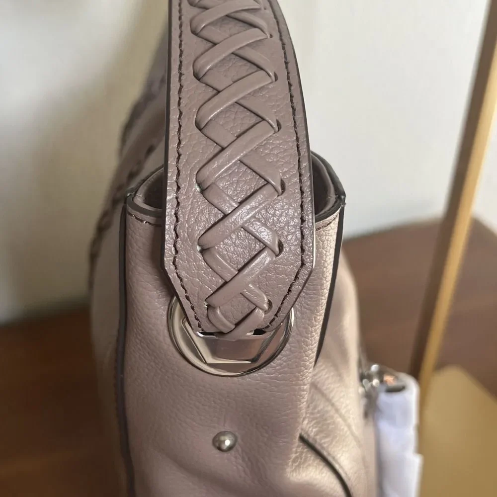 orYANY Large Chelsea‎ Leather Hobo Bag - Mocha NWT
